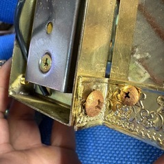 ゴールドキング デコトラ 当時物 壁掛け シャンデリア　サロンバスの画像