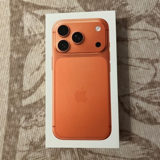 iPhone17pro オレンジ　新品未開封　256GB