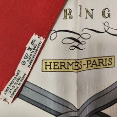 HERMES(エルメス)カレ90 SPRINGS はっと目を奪う鮮やか美。芸術的美麗な大判スカーフ、いかがでしょうか？の画像