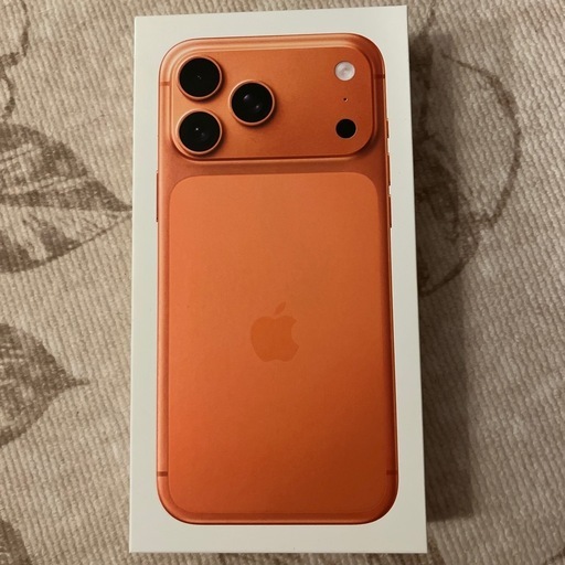 iPhone１７promax オレンジ　新品未開封　256GB