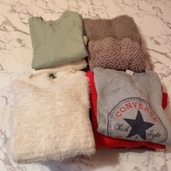 【計23着】レディース冬服まとめ売り★トップス＆ボトムス23着★S〜LLサイズ★コンバース,アンダーアーマー,裏起毛多数トレーナー,パーカー,デニムなど多数♪の画像