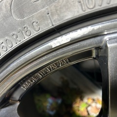 ギブソン　18インチ タイヤホイールセット　6穴の画像