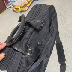 サムソナイト　ビジネスバッグ　黒　ショルダー付の画像