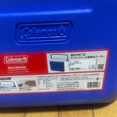 コールマン（Coleman） エクスカーション クーラーボックス 16QT ブルーホワイト 15L の画像