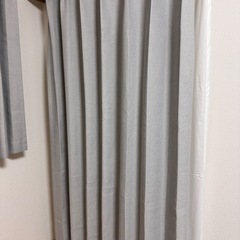 ニトリ 遮光1級･遮熱･遮音カーテン＆遮熱･遮像レース4枚セット(RP002 GY 100X190cmセット)  7349102の画像