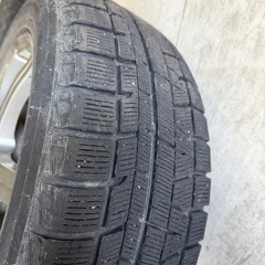 【お取引中】アルミホイール付き 冬タイヤ 4本セット 205/55R16の画像