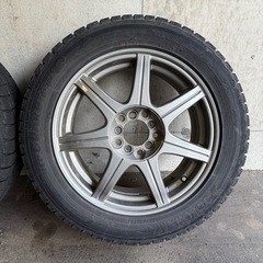 【お取引中】アルミホイール付き 冬タイヤ 4本セット 205/55R16の画像