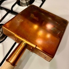 銅製 玉子焼き器 正方形の画像