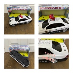 消防車 救急車 パトカー 白バイ おもちゃ ミニカーの画像