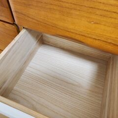 木製タンス　衣類収納の画像
