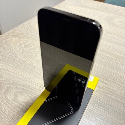 【美品】 Apple iPhone 12ProMax 256GB グラファイト