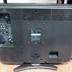 SHARP AQUOS 26V 液晶テレビの画像