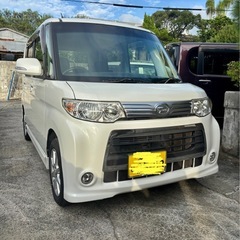 タントカスタム　パールホワイト　県外車両‼️美車‼️の画像