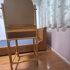 お取引終了です　
ラタンドレッサーの画像