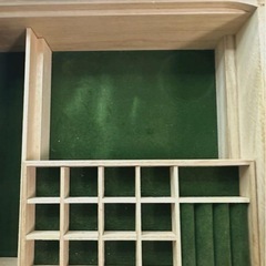 都内受け取り4万円　約17万クラシック12灯小判型ホワイトアンティークドレッサーの画像