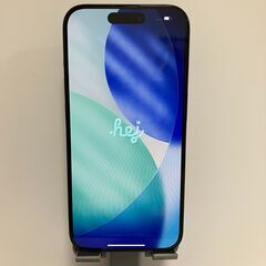 ✨純正バッテリー87%✨ iPhone15Pro 256GB ブラック SIMフリーの画像