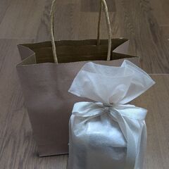 【マルシェバッグ】※未使用品※ニットバッグ トートマルシェバッグの画像