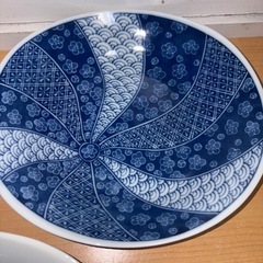 GYP1026 有田焼　清秀　楕円皿　中皿　絵変わり皿 の画像