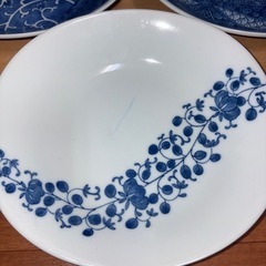 GYP1026 有田焼　清秀　楕円皿　中皿　絵変わり皿 の画像