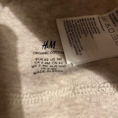 平日受け渡し希望　H&M 帽子　2〜4ヶ月の子用の画像