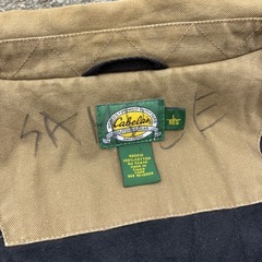 古着 CABELAS ダック地 ワークジャケットThinsulate USA L カーハートの画像