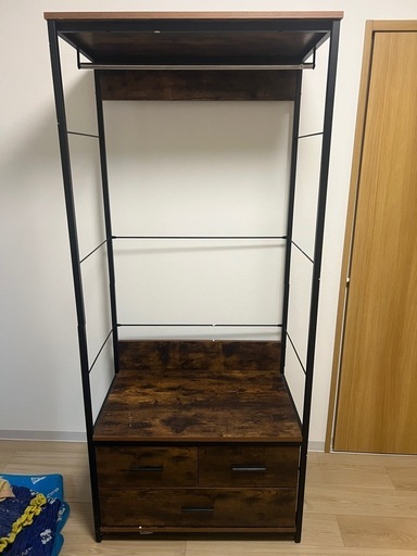 【断捨離中】 早い者勝ち‼️ニトリ ハンガーラックセット