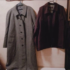 メンズまとめ売り,ウールコート,ジャケット,スーツ,APEXマフラー,８枚セットの画像