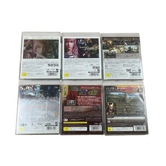 PS3 ゲームソフトセット（ファイナルファンタジー、三国無双）の画像