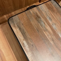 【決まりました】アイリスオーヤマ　アウトドアテーブルの画像