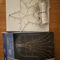 新品未使用　クリスマス　イルミネーション　ナイアガラライトの画像