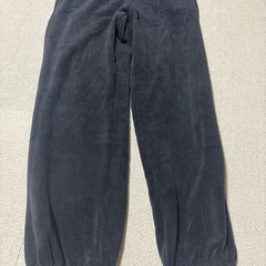 【新品未使用】UNIQLOユニクロ フリースズボンパンツ レディース ブラックの画像