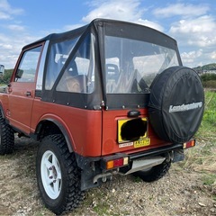 ジムニーSJ30 57年式屋根付き車庫保管3オーナーの画像