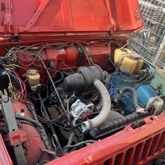 ジムニーSJ30 57年式屋根付き車庫保管3オーナーの画像