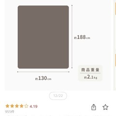 電気毛布2セットの画像