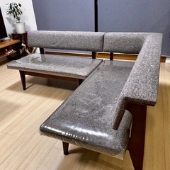 L型　ダイニングソファーの画像