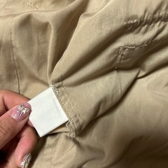 80s ヴィンテージ　ALBERNI ベージュ　アウター　フード付き　メンズ秋冬の画像