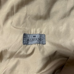 80s ヴィンテージ　ALBERNI ベージュ　アウター　フード付き　メンズ秋冬の画像