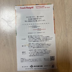 フレンチマリーゴールド　種の画像