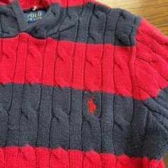 ラルフローレン　子供用ニットの画像