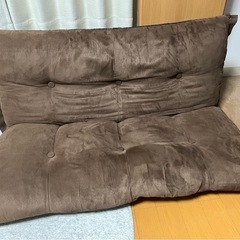 座椅子 二人用の画像