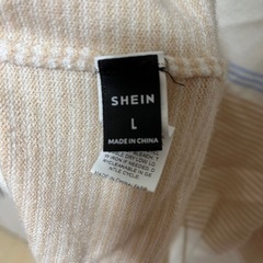 SHEIN メンズボーダーセーターの画像