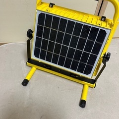 災害時に！ソーラー作業灯の画像