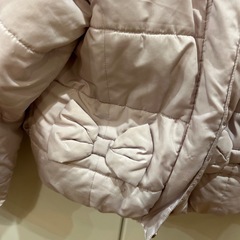 mezzo piano リボン付き中綿ジャケット　120の画像