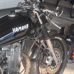 乗って帰れます。SR400の画像