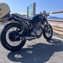 乗って帰れます。SR400の画像