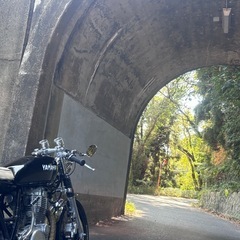 乗って帰れます。SR400の画像