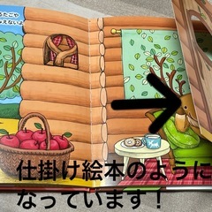 【表紙カバーダメージあり】カバー以外美品！絵本　【ドアをあけたら】の画像