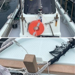決まりました‼️長崎発⭐️走行動画船体動画あり⭐️ヤンマートビウオ24ft最高23ノットエンジンヤンマー4JH-TZ最大58馬力🐴GPS魚探付き⭐️船検受けたて⭐️陸送します‼️の画像