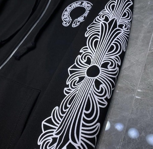 新品未開封 Chrome Hearts ブラックパーカー   