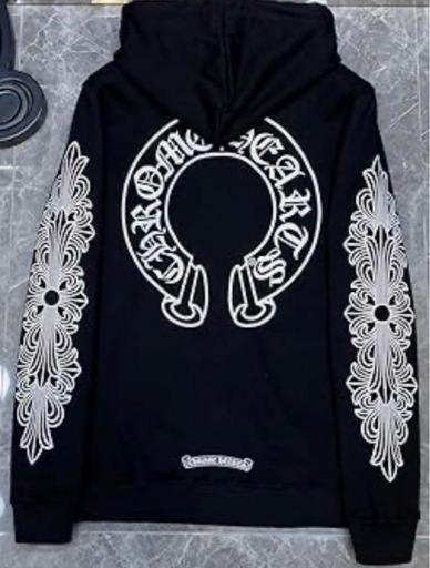 新品未開封 Chrome Hearts ブラックパーカー